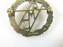 Neat Vintage AMC Sterling Silver with Synthetic Ruby Lapel Pocket Scarf Pin