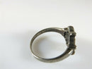 Peter Stone Celtic Knot Works Ring Women's Sterling Silver Size 7.5