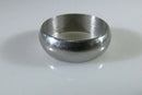 Men's Steel Comfort Fit Rounded Edge Ring Band Size 10.5