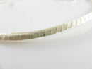 Sterling Silver Mesh Slide Necklace Southwestern Hardstone Geometric Pendant