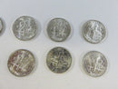 Lot of 10 US Roosevelt Silver Dimes 90% Silver Mixed Mint Marks 90% Collection Circulated