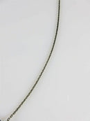 800 Silver Jesus Pendant 13 1/2" 925 Cable Chain Gori & Zucchi Italy