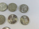 Lot of 9 US Roosevelt Silver Dimes 90% Silver Mixed Bag 90% silver dimes US silver coins Roosevelt dimes lot US dimes