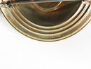 1940's Large Sterling Reinforced Dove Brooch Patented Pink Rose Gold Tone