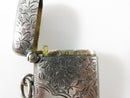 Lovely 1900 Foilate Match Safe Vesta Joseph Gloster UK Sterling Pocket Watch FOB