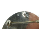 Vintage Retro Eagle Mayan Pyramid Brooch Pendant Artisan 2" Taxco Sterling
