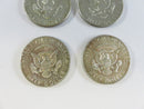 1967 Kennedy Half Dollars Lot of 4 40% Silver Coins Kennedy half dollar lot 1967 silver coins circulated Kennedy coins