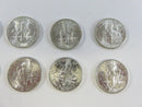 Lot of 10 US Roosevelt Silver Dimes 90% Silver Mixed Mint Marks 90% silver dimes US silver coins Roosevelt dimes lot