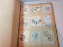 Circa 1943 Wedding Scrap Book Invitations, New Paper Cuts, Cards, Western Union