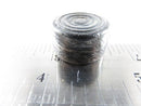 Antique Miniature Powder Box with Original Puff Victorian Sterling Silver
