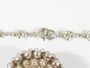 Exquisite Antique 950 Silver Domed Cannetille Etruscan Revival Jewelry Suite
