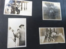 Antique 1900's Photo Album Landmarks, Soldiers, Children, Cars and More!