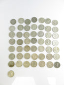Lot of 50 Silver Dimes 90% Silver 49 Roosevelt 1 Mercury Mixed Dates 90% silver coins Roosevelt dimes Mercury dime