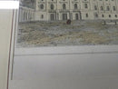 Schönbrunn Palace near Vienna, Austria, Handcolored Engraving View of Schönbrunn