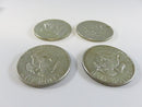 1967 Kennedy Half Dollars Lot of 4 40% Silver Coins Kennedy half dollar lot 1967 silver coins circulated Kennedy coins