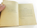 Copyright page dated 1904 facing the preface page, both showing age toning.