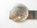 Vintage Retro Eagle Mayan Pyramid Brooch Pendant Artisan 2" Taxco Sterling