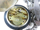 Rare Charles Oudin Palais Royal 52 Stem Wind Patented Half Hunter Pocket Watch