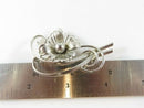 Vintage Forstner Sterling Silver Modernist Mid Century Flower Brooch