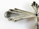 925 Sterling Silver 2 1/2" Large Christian Cross Made By 1 of a Kind
