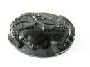 Antique Victorian Mourning Cameo Choker with Wood Frame