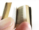 Brown Wrapped Miniature Book Holy Bible 224 Pages New Testament of our Lord Jesus