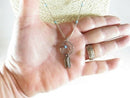 Liquid Silver Dream Weaver 18.5" Turquoise Necklace Sterling Silver