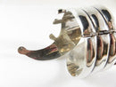 Alfredo Villasana Modernist Hinged Cuff Clamper Bracelet 925 Taxco Mexico