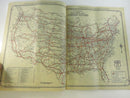 1927 Rand McNally Atlas West Auto Road Atlas of the Western United States Liberty Junior Road Maps National Parks