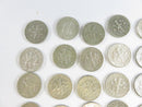 Lot of 50 Silver Dimes 90% Silver 49 Roosevelt 1 Mercury Mixed Dates 90% silver coins Roosevelt dimes Mercury dime