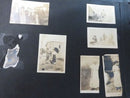 Antique 1900's Photo Album Landmarks, Soldiers, Children, Cars and More!