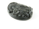 Antique Victorian Mourning Cameo Choker with Wood Frame
