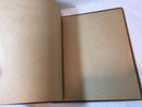 1940's "My Scrap Book" 10"x12" Leather Wrapped Spine Faux Wood Covers