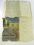 The Spare Room by Mrs. Romilly Fedden, Stated First Edition 1913 Hardcover with Haydon Jones Illustrations and Dust Jacket Fragments