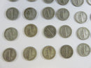 Lot of 50 Mercury Silver Dimes 90% Silver Mixed 1940s Dates Circulated Coins 90% silver coins 1940s silver dimes
