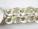 Charles Krypell Sterling Toggle Bracelet in Silver with Porcelain Plaque insert