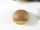 8 Exquisite Chinese Yixing Zisha Pottery Nuts Walnut, Peanut, Water Caltrop, Etc