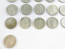 Lot of 50 Silver Dimes 90% Silver 49 Roosevelt 1 Mercury Mixed Dates 90% silver coins Roosevelt dimes Mercury dime