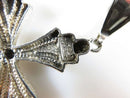 925 Sterling Silver 2 1/2" Large Christian Cross Made By 1 of a Kind