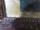Antique Puccinelli Mother Mary & Jesus Lithograph in Original Antique Frame
