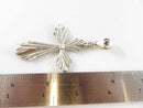 925 Sterling Silver 2 1/2" Large Christian Cross Made By 1 of a Kind