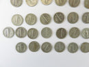 Lot of 50 Mercury Silver Dimes 90% Silver Mixed 1940s Dates Circulated Coins 90% silver coins 1940s silver dimes