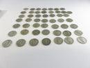 Lot of 50 Mercury Silver Dimes 90% Silver Mixed 1940s Dates Circulated Coins 90% silver coins 1940s silver dimes