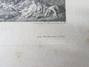 c1830 Massacre of the Innocents by Charles Le Brun Etching Chardon aine, Paris