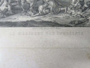 c1830 Massacre of the Innocents by Charles Le Brun Etching Chardon aine, Paris