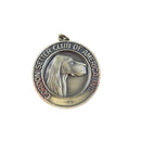 Vintage Gordon Setter Club Of America Sterling Silver Medal By L.G. Balfour — Sterling Silver, Silver — front view