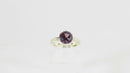 10K White Gold 1.25 Carat Lab Created Color Change Sapphire Ring sz 5.75