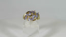 Marquise Tanzanite & 14K Yellow Gold Ring CID 4.2 Grams Size 7