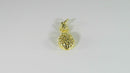 Bahamas 14K Yellow Gold Pineapple Travel Pendant or Charm