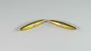 Antique Set of 10K Yellow Gold Pins Monogrammed G Beauty Lingerie or Collar Pins